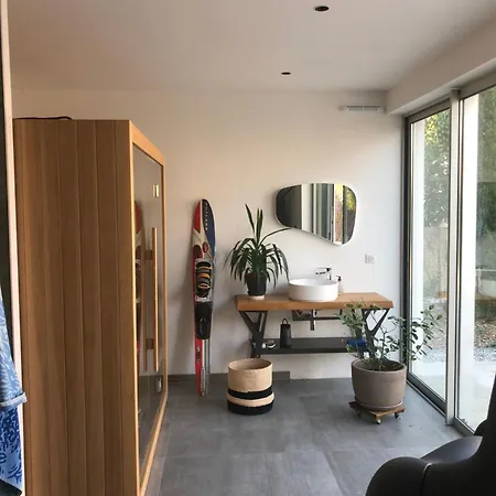 La Korlea Avec Piscine Aix Les Bains 펜션 *