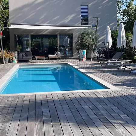펜션 La Korlea Avec Piscine Aix Les Bains *